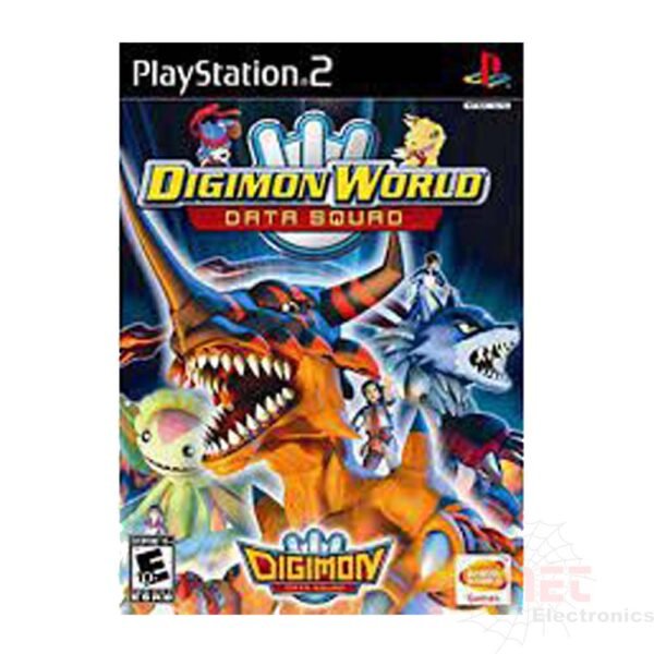 Digmon World Data Squad - غلاف لعبة Digmon World Data Squad بلايستيشن كود CD No.:151 Digmon World Data Squad game cover art SKU CD No.:151