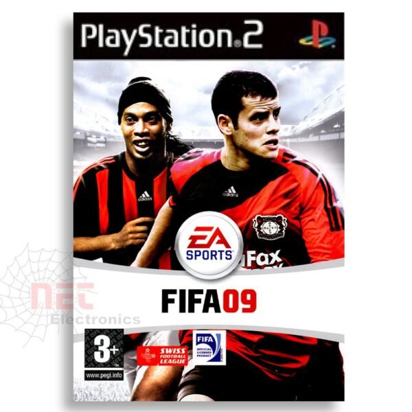 FIFA 2009 PS2 CD - اسطوانة لعبة فيفا 2009 لجهاز بلايستيشن 2 الكلاسيكي FIFA 2009 PS2 CD classic football game disc