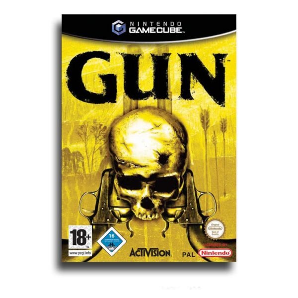 GUN PS2 CD - أسطوانة لعبة GUN PS2 CD الأصلية لبلايستيشن 2 Original GUN PS2 CD video game disc for PlayStation 2