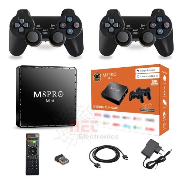 اتاري Game Stick Lite + Android TV 10K - جهاز اتاري Game Stick Lite + Android TV 10K للألعاب والتلفزيون الذكي Atari Game Stick Lite + Android TV 10K gaming and smart TV device