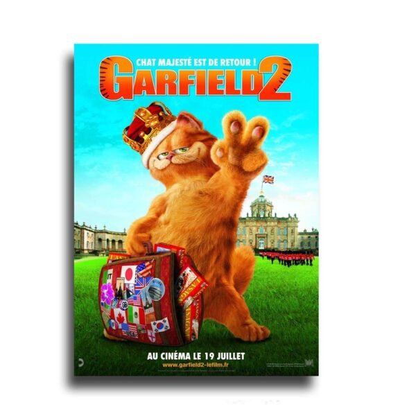 Garfield 2 PS2 CD - اسطوانة لعبة Garfield 2 لجهاز بلايستيشن 2 الإصدار الأصلي Garfield 2 PS2 CD original game disc for PlayStation 2