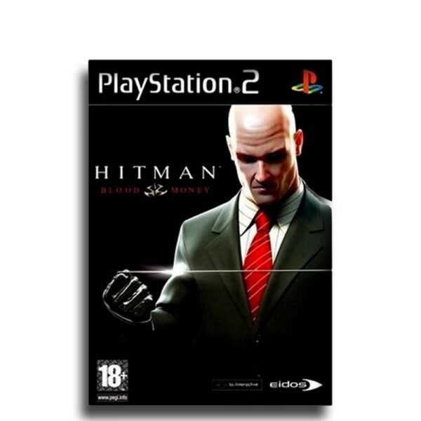 Hitman: Blood Money PS2 CD - شريط لعبة هيتمان بلود موني بلايستيشن 2 أصلي Original Hitman Blood Money PS2 CD game disc