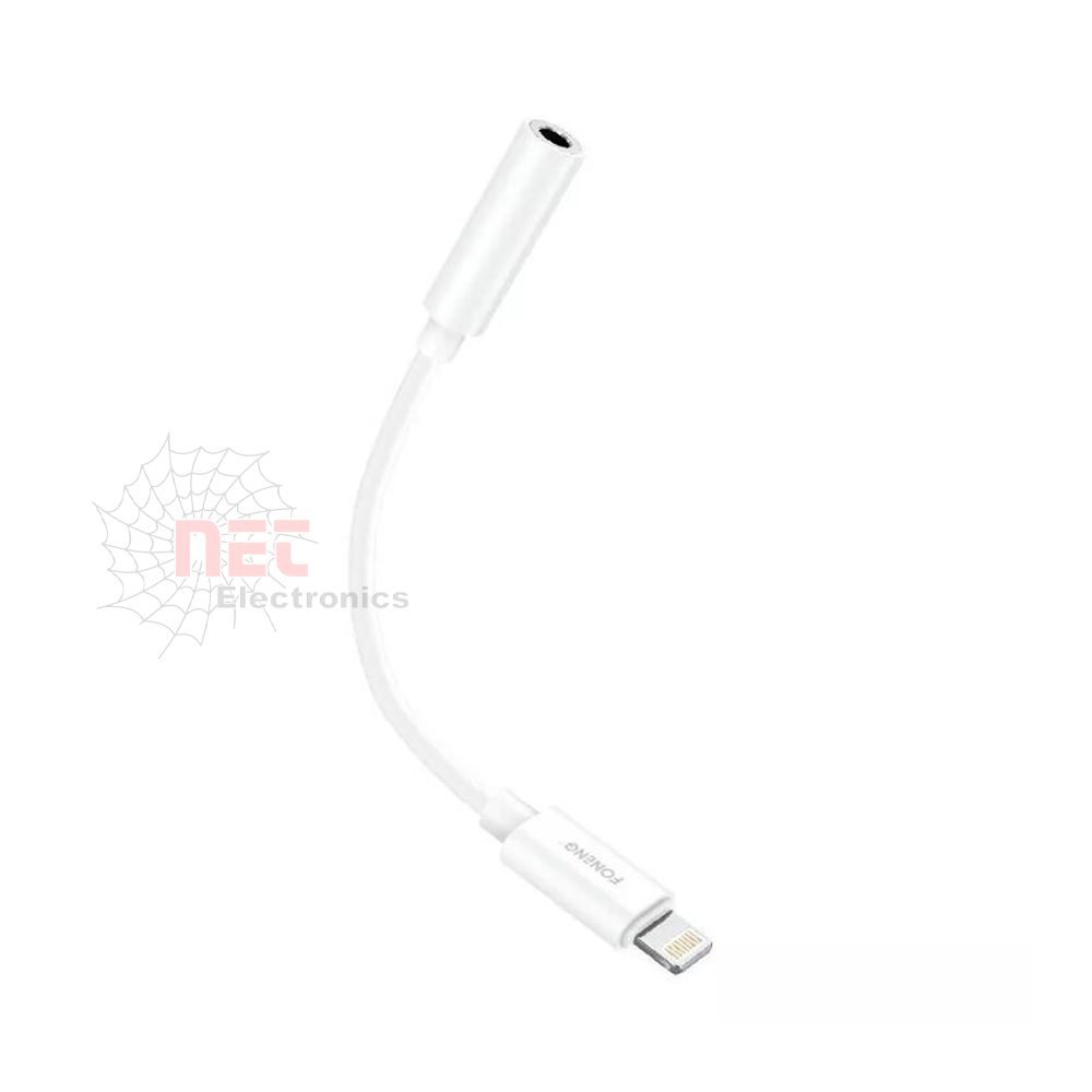 IPHONE TO AUX CONVERT من FONENG IPHONE TO AUX CONVERT - تحويلة IPHONE TO AUX CONVERT من فونج الأصلية لتوصيل الصوت Original FONENG IPHONE TO AUX CONVERT audio adapter accessory