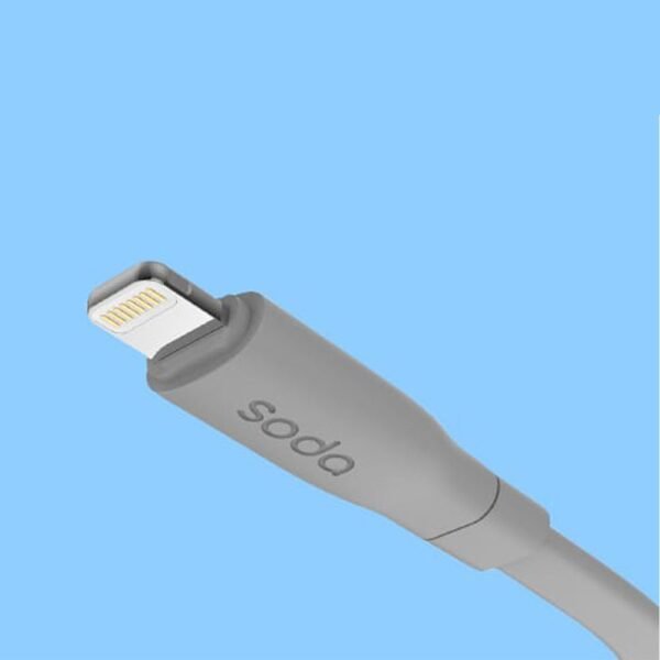 وصلة شحن IPhone موديل SCA220 من SODA - وصلة شحن IPhone موديل SCA220 من SODA عالية الجودة iPhone charging cable SCA220 by SODA high quality