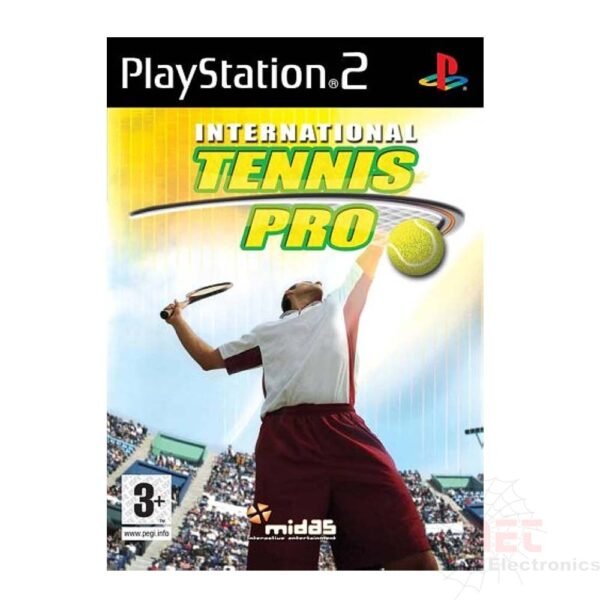 International Tennis Pro - غلاف لعبة International Tennis Pro للتنس الرياضي International Tennis Pro game cover art