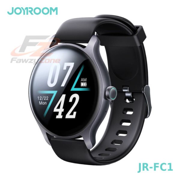 ساعة سمارت JOYROOM FC1 الذكية باللون الأسود