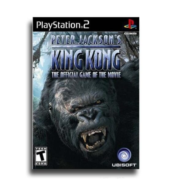 King Kong PS2 CD - اسطوانة لعبة كينغ كونغ لبلايستيشن 2 الأصلية King Kong PS2 CD original game disc