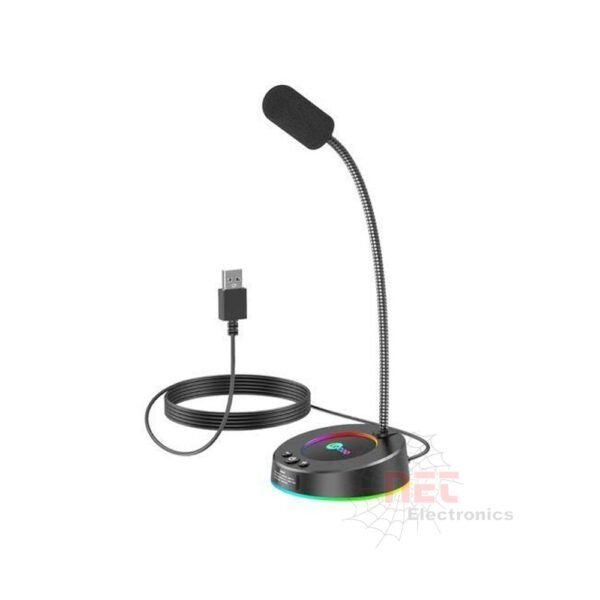 مايك خارجي LECOO USB MCO1S - مايك خارجي LECOO USB MCO1S لتسجيل الصوت والبث المباشر LECOO USB MCO1S external mic for streaming and recording