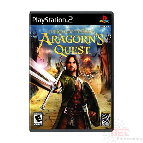 Lord Of The Rings Aragon Is Quest - غلاف لعبة Lord Of The Rings Aragon Is Quest للأرض الوسطى Lord Of The Rings Aragon Is Quest game cover artwork