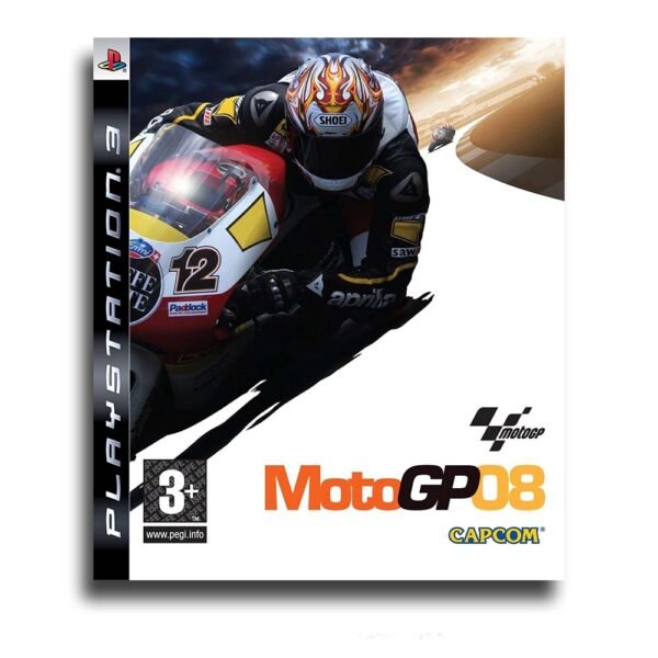 MOTO GP 2008 PS2 CD - قرص لعبة موتو جي بي 2008 لجهاز بلايستيشن 2 MOTO GP 2008 PS2 CD game disc