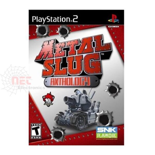 Metal Slug Anthology - غلاف لعبة Metal Slug Anthology الأصلية Metal Slug Anthology game cover art