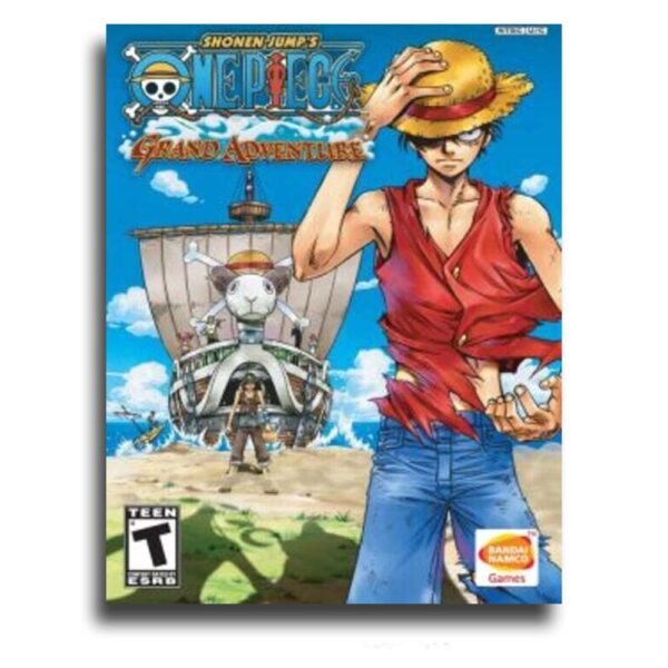 One Piece: Grand Adventure PS2 CD - اسطوانة لعبة ون بيس جراند أدفنتشر لبلايستيشن 2 كود CD No.:308 One Piece Grand Adventure PS2 CD disc SKU CD No 308