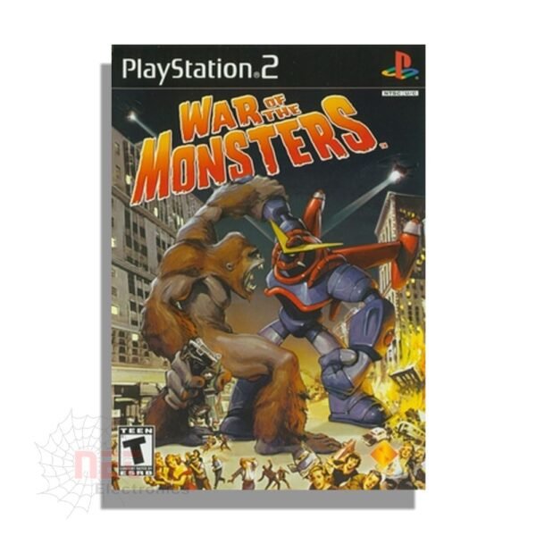 اسطوانة PS2 بلاي ستيشن 2 /War Of THe Monsters - اسطوانة لعبة بلاي ستيشن 2 وور أوف ذا مونسترز الأصلية PS2 game disc War Of The Monsters original copy