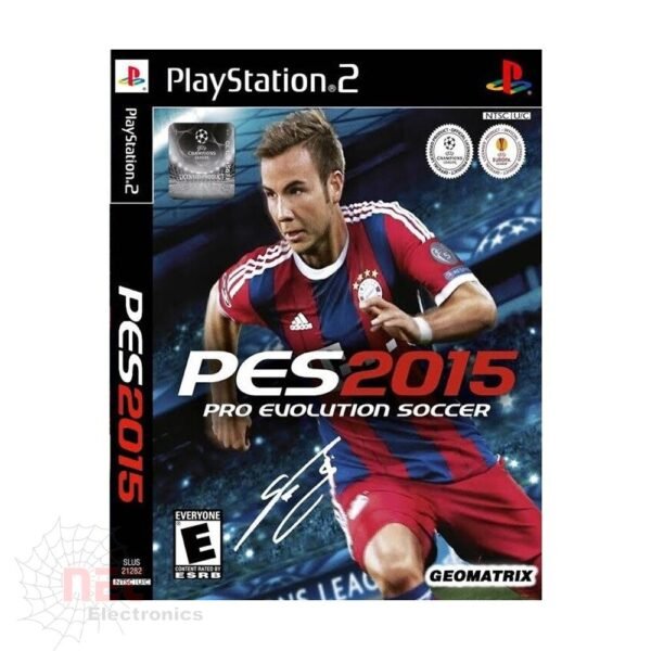 PS2 CD PES 2015 - اسطوانة لعبة بيس 2015 أصلية لجهاز بلايستيشن 2 Original PS2 CD PES 2015 game disc for PlayStation 2