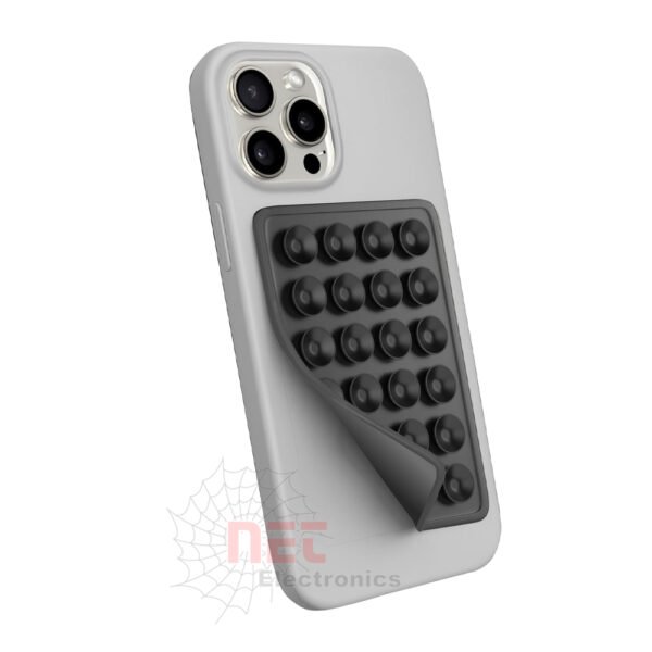 حامل موبايل سيليكون بابلز لاصق - حامل موبايل سيليكون بابلز لاصق للاسطح الملساء Silicone bubble adhesive mobile phone holder for smooth surfaces
