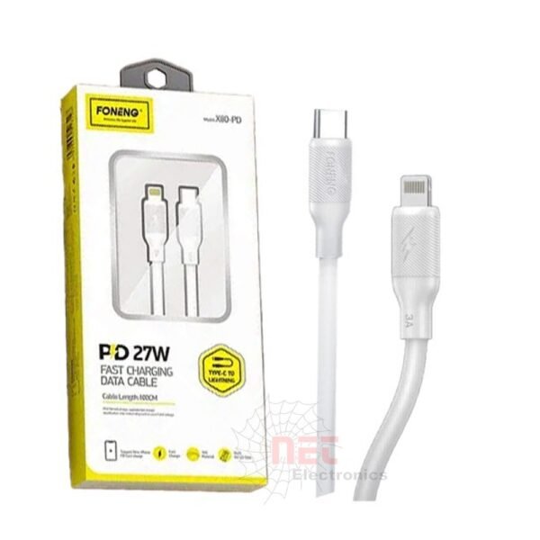 كابل TC To IP من FONENG - كابل TC To IP من FONENG الأصلي للشحن السريع ونقل البيانات Original FONENG TC To IP Cable for fast charging and data transfer