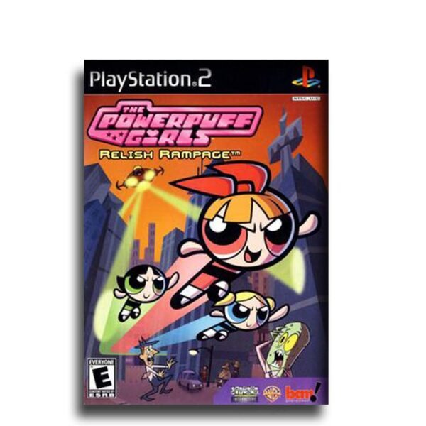 The Powerpuff Girls: Relish Rampage PS2 CD - سييدي لعبة فتيات القوة بلايستيشن 2 الأصلي The Powerpuff Girls Relish Rampage PS2 CD original disk