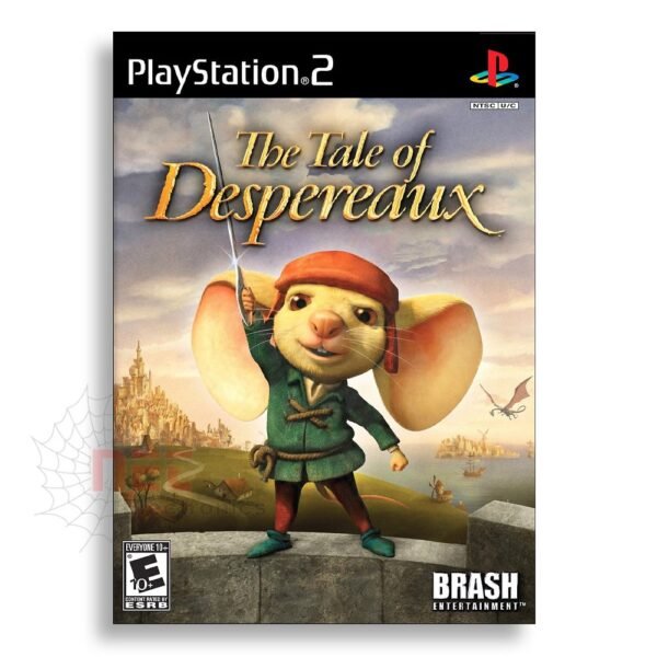 The Tale Of Despereaux PS2 CD - قرص لعبة The Tale Of Despereaux لجهاز بلايستيشن 2 The Tale Of Despereaux PS2 CD game disc