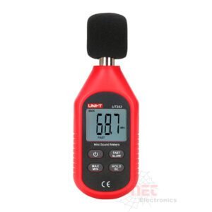 جهاز قياس شدة الصوت UNI-T UT353 - جهاز قياس شدة الصوت الرقمي UNI-T UT353 لفحص الضوضاء والديسيبل UNI-T UT353 digital sound level meter for noise measurement