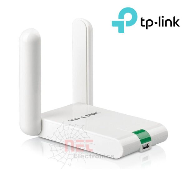 اريال واي فاي USB TL-WN822N هاي جين 300 ميجا TP-LINK - اريال واي فاي USB TL-WN822N هاي جين 300 ميجا TP-LINK لتقوية إشارة الكمبيوتر TP-Link TL-WN822N High Gain 300Mbps USB Wi-Fi Adapter for PC