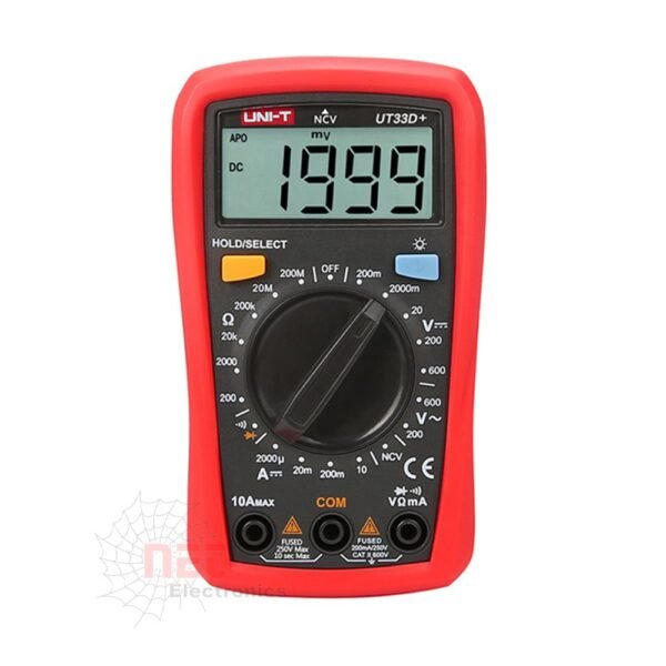 افوميتر UT33D+ SERIES - افوميتر UT33D+ SERIES الأصلي من يوني تي لفحص الكهرباء Original UNI-T UT33D+ Series Digital Multimeter for electrical testing