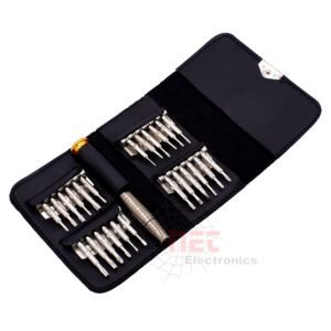 طقم لقم مفك موبايلات بجراب جلد - طقم لقم مفك موبايلات بجراب جلد احترافي للصيانة Professional mobile repair screwdriver set with leather case