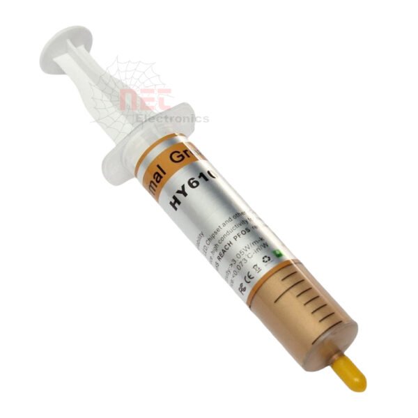 حقنة معجون تبريد ذهبي للمعالجات - حقنة معجون تبريد ذهبي للمعالجات عالية الأداء golden thermal paste syringe for high performance processors