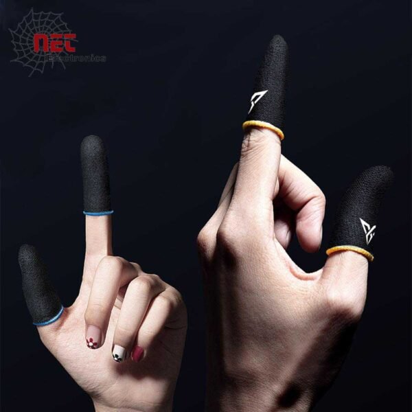 أصابع بابجي - أصابع بابجي مانعة للعرق لألعاب الجوال PUBG mobile gaming thumb sleeves breathable