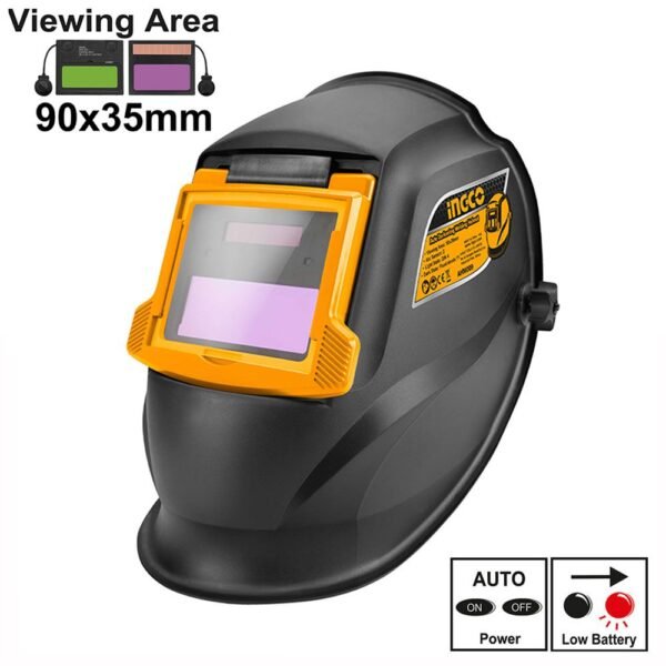 خوذة لحام الكترونية - خوذة لحام الكترونية ديجيتال متطورة مع شاشة تحكم Advanced electronic welding helmet with digital control screen