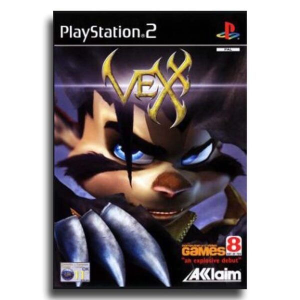 vexx PS2 CD - قرص لعبة vexx PS2 CD لجهاز بلايستيشن 2 vexx PS2 CD game disc for PlayStation 2