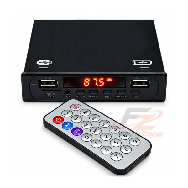 ريدر USB/SD بلوتوث ب شاشة + 2USB موديل A-2 لتشغيل الموسيقى والشحن في السيارة