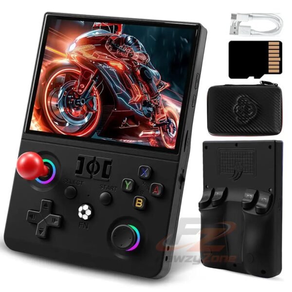 اتاري يدوي شاشة 4.5 بوصة Game Console R36MAX 2 للأسلوب الكلاسيكي الحديث Handheld Game Console R36MAX 2 4.5 inch screen retro gaming device