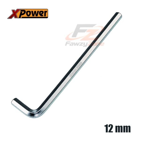 مفتاح الانكيه 12 ملم XPOWER المصنوع من الفولاذ المتين لأعمال الصيانة