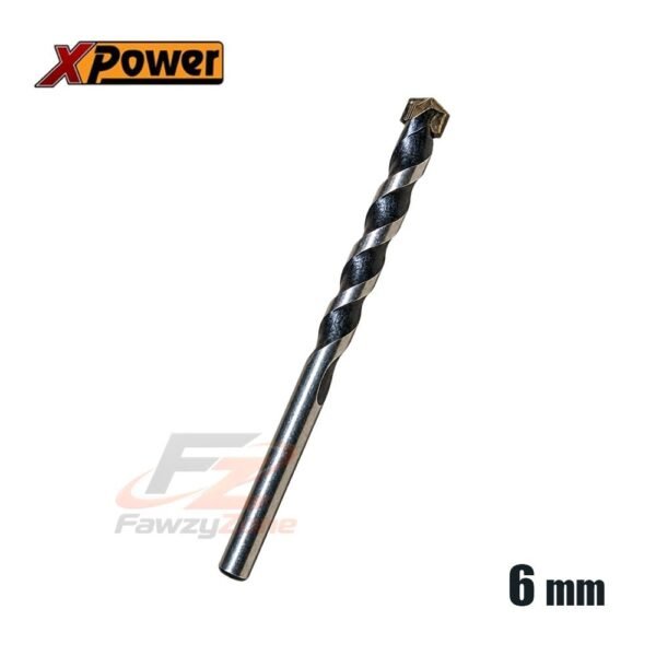 بنطة فديا 6 ملم XPOWER لثقب الخرسانة والجدران بأعلى كفاءة وأداء
