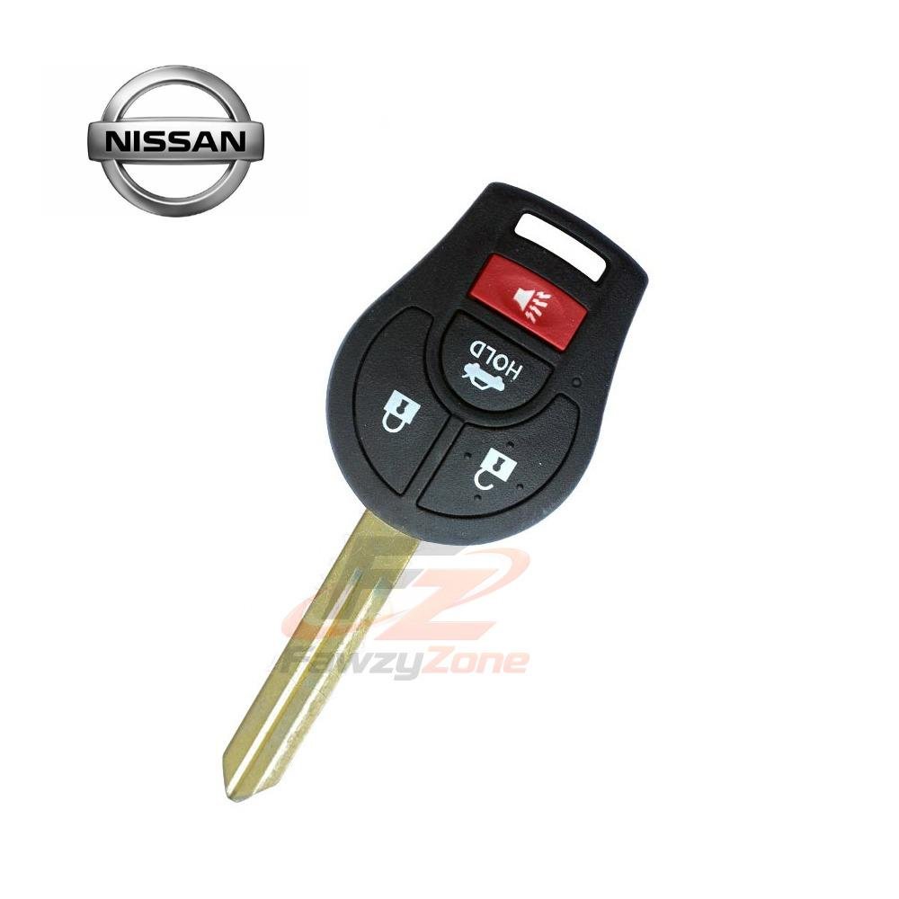 ريموت سيارة كامل نيسان NISSAN أسود بتصميم متين وأزرار دقيقة