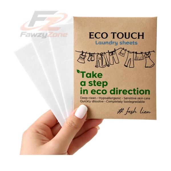 تيستر شيت الغسيل عدد 3 شيت من Ecoway لتنظيف الملابس