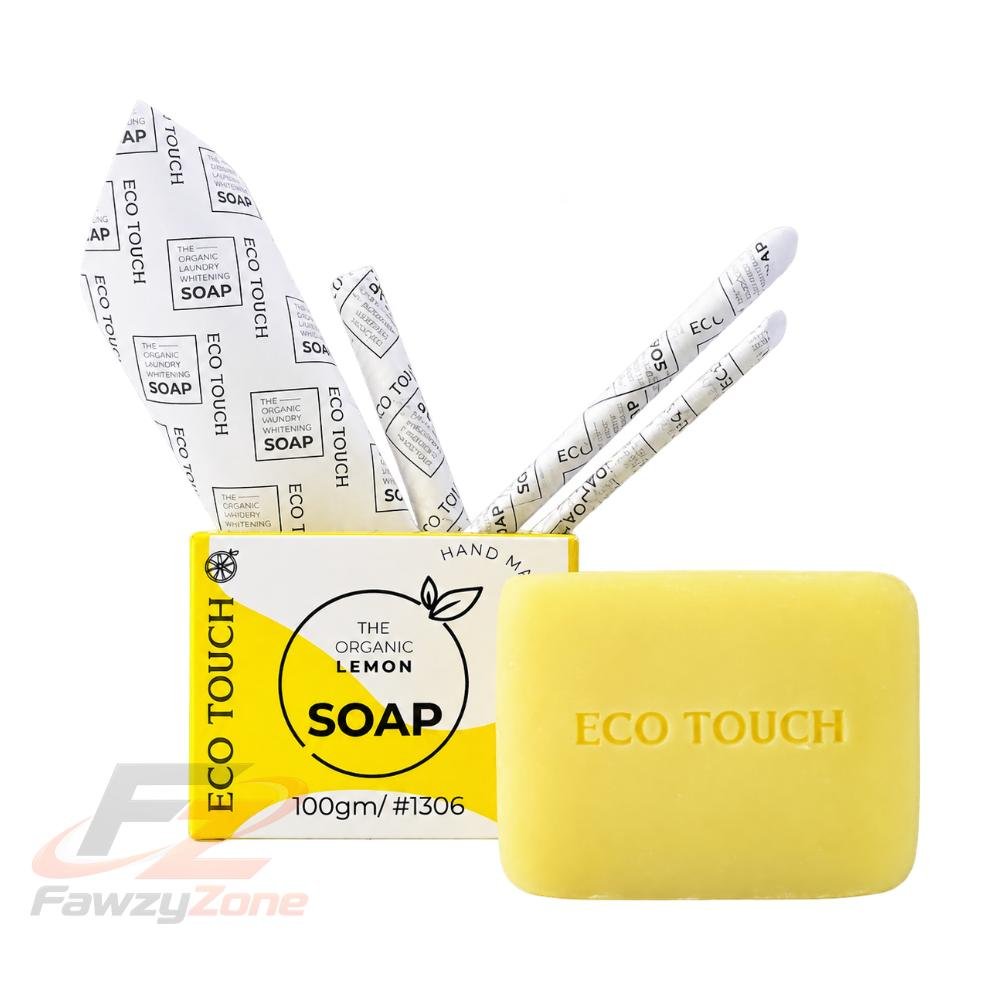 صابونه الليمون من EcoWay صابونه الليمون من EcoWay الطبيعية لتنظيف وتفتيح البشرة بعمق