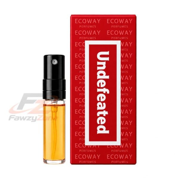 تيستر Undefeated بخاخة 2 مل من EcoWay زجاجة عطر صغيرة للسفر