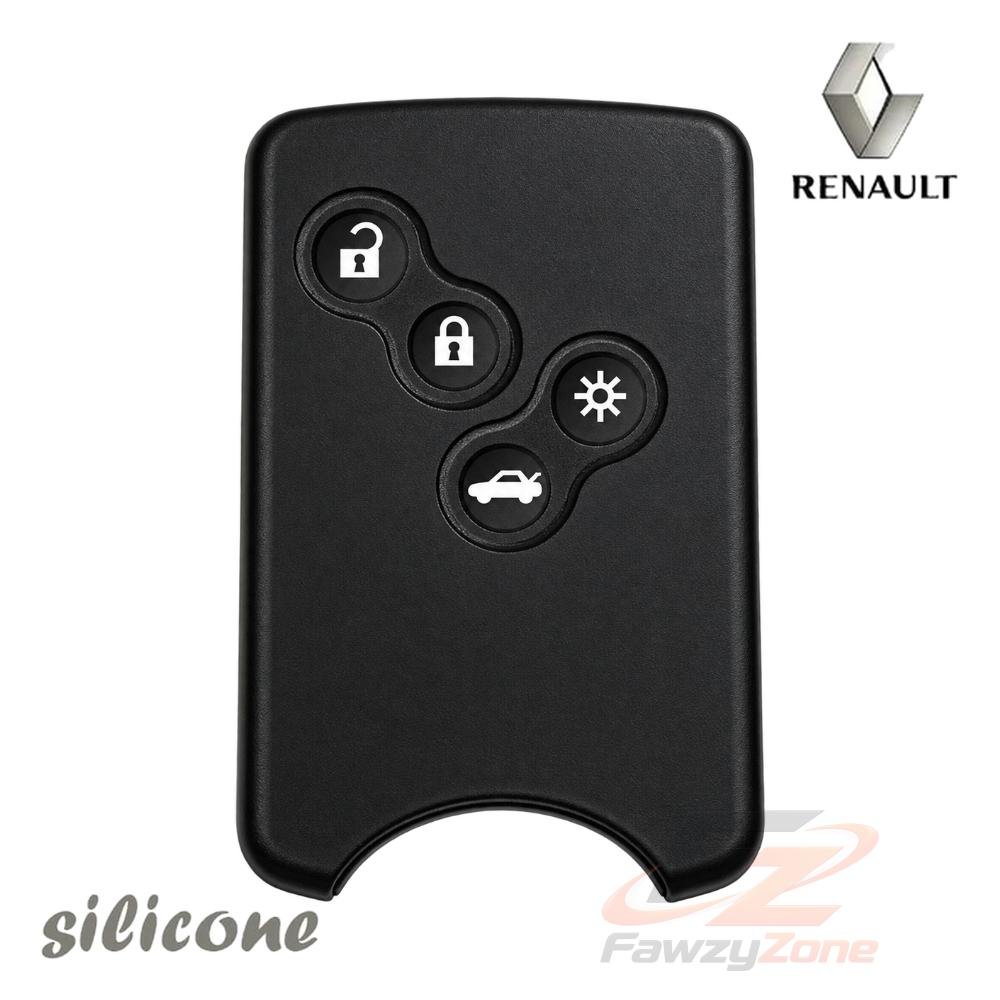 جراب سيليكون لكارت ريموت رينو 4 زراير RENAULT جراب سيليكون لكارت ريموت رينو 4 زراير RENAULT لحماية المفتاح من الخدوش والصدمات
