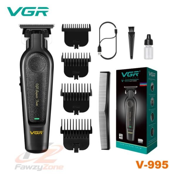 ماكينة حلاقة VGR V-995 الأصلية للرجال لتحديد الشعر واللحية